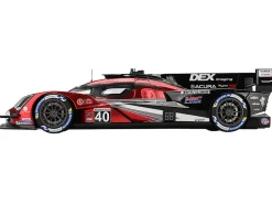 Acura ARX-06 GTP #40 Louis Deletraz - Colton Herta - Jordan Taylor "Wayne Taylor Racing with Andretti" Winner "12 Hours of Sebring" (2024) 1/18 Model Car by Top Speed