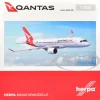 Airbus A220-300 Commercial Aircraft "QantasLink" (VH-X4B) White with Red Tail 1/200 Diecast Model Airplane by Herpa
