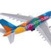 Airbus A380-800 Commercial Aircraft "Emirates Airlines - Destination Dubai" (A6-EES) Blue with Graphics 1/400 Diecast Model Airplane by GeminiJets
