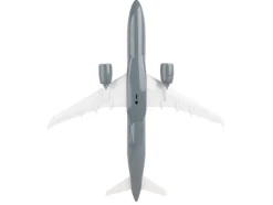 Airbus A220-300 Commercial Aircraft "Trans-Canada Air Lines - Air Canada" (C-GNBN) Gray with Red Stripes (Snap-Fit) 1/100 Plastic Model by Skymarks