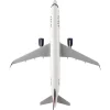 Airbus A321 Commercial Aircraft "Delta Air Lines" (N301DN) White with Red and Blue Tail (Snap-Fit) 1/150 Plastic Model by Skymarks