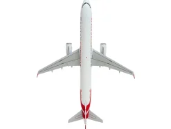 Airbus A321P2F Commercial Aircraft "Qantas Freight - Santa’s Freight" (VH-XF4) White with Graphics and Red Tail "Gemini 200" Series 1/200 Diecast Model Airplane by GeminiJets