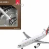 Airbus A300-600R Commercial Aircraft "Emirates Airlines" (A6-EKC) White with Striped Tail 1/400 Diecast Model Airplane by GeminiJets