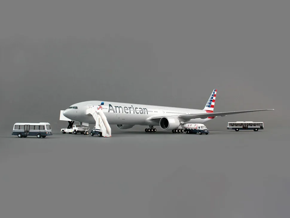 Airport Service Vehicles Set of 5 pieces Gemini 200 Series Diecast Models GeminiJets G2APS450