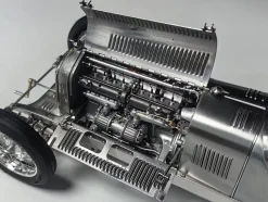 1932/33 Alfa Romeo Tipo B P3 Raw Metal Clear Finish 2023 Exclusive Edition Limited Edition 600 pieces Worldwide 1/18 Diecast Model Car CMC M-258