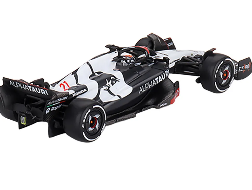 AlphaTauri AT04 #21 Nyck de Vries Formula One F1 "Australian GP" (2023) Limited Edition 1/64 Diecast Model Car by Mini GT