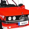 1980 Alpina E21 C1 2.3 Red with Gray Stripes 1/18 Diecast Model Car by Solido