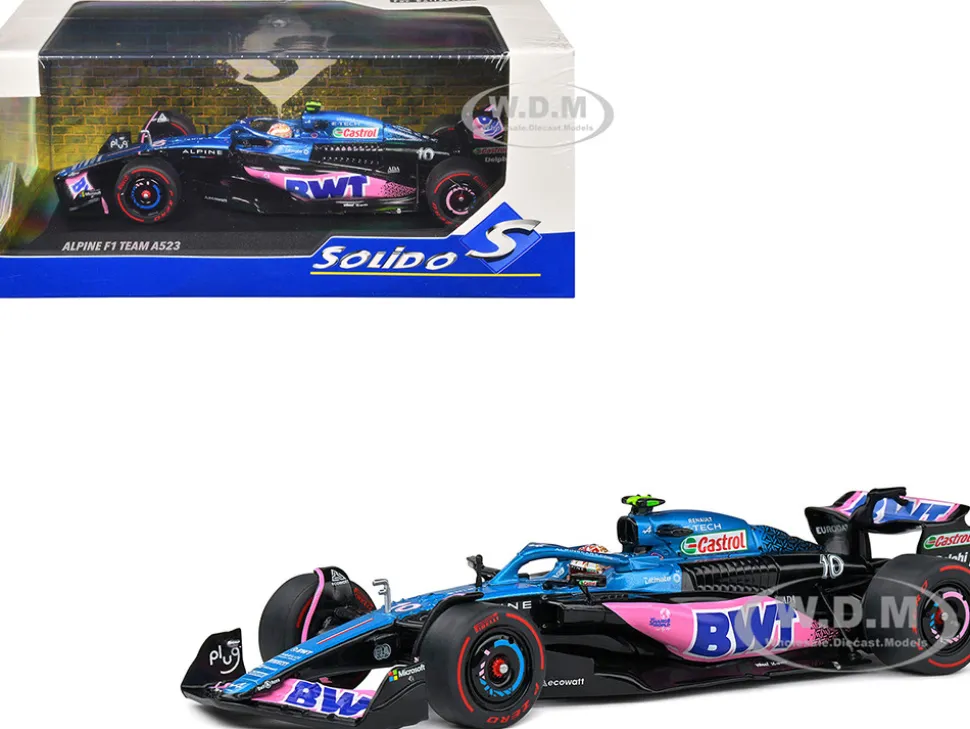 Alpine A523 #10 Pierre Gasly "BWT" 3rd Place Formula One F1 "Dutch GP" (2023) 1/43 Diecast Model Car by Solido