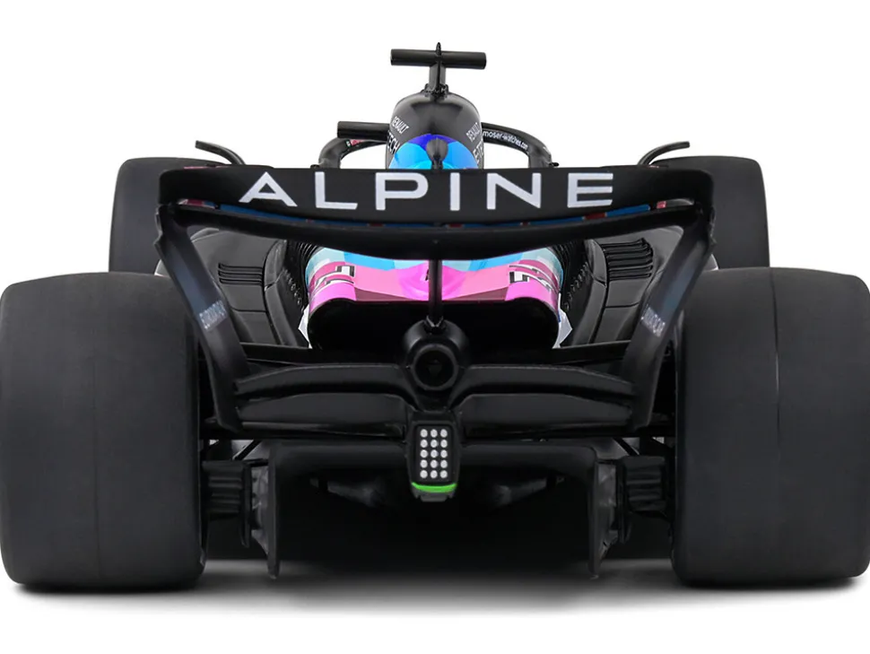 Alpine A524 Presentation Edition "BWT" "Formula One F1 World Championship" (2024) "Competition" Series 1/18 Diecast Model Car by Solido