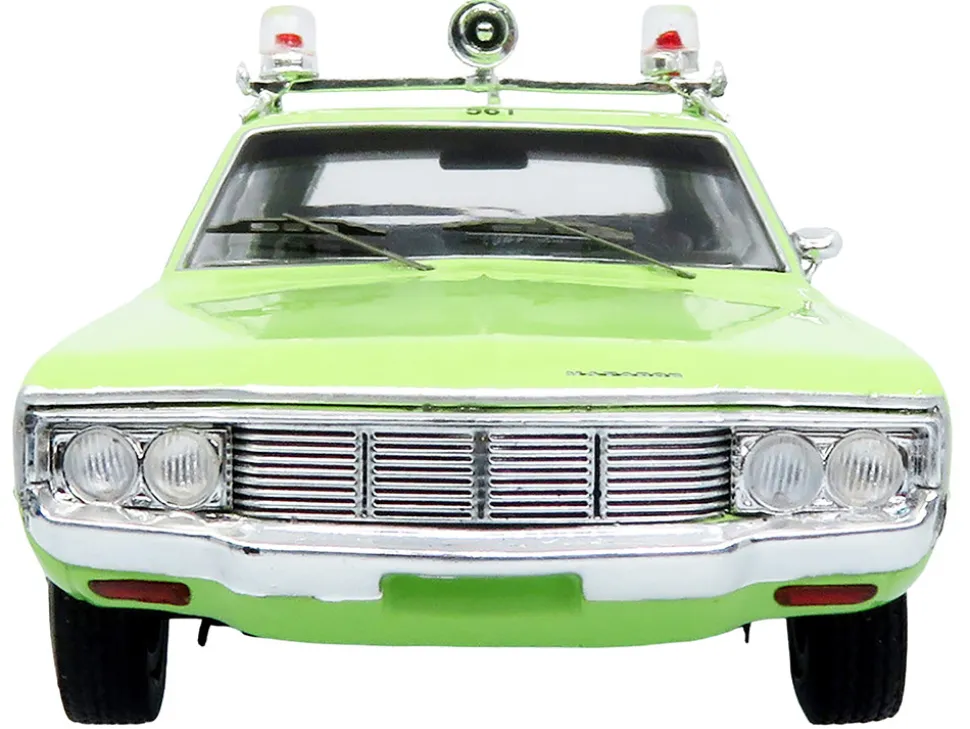 1972 AMC Matador Police Car "Cleveland Police Department" Light Green 1/43 Diecast Model by Iconic Replicas