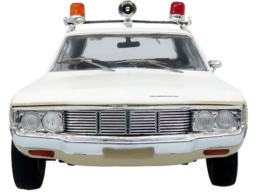 1972 AMC Matador Police Car "Phoenix Police Department" White and Beige 1/43 Diecast Model by Iconic Replicas