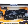 Arkham Knight Batmobile with Diecast Batman Figure 1/24 Diecast Model Car Jada 98037