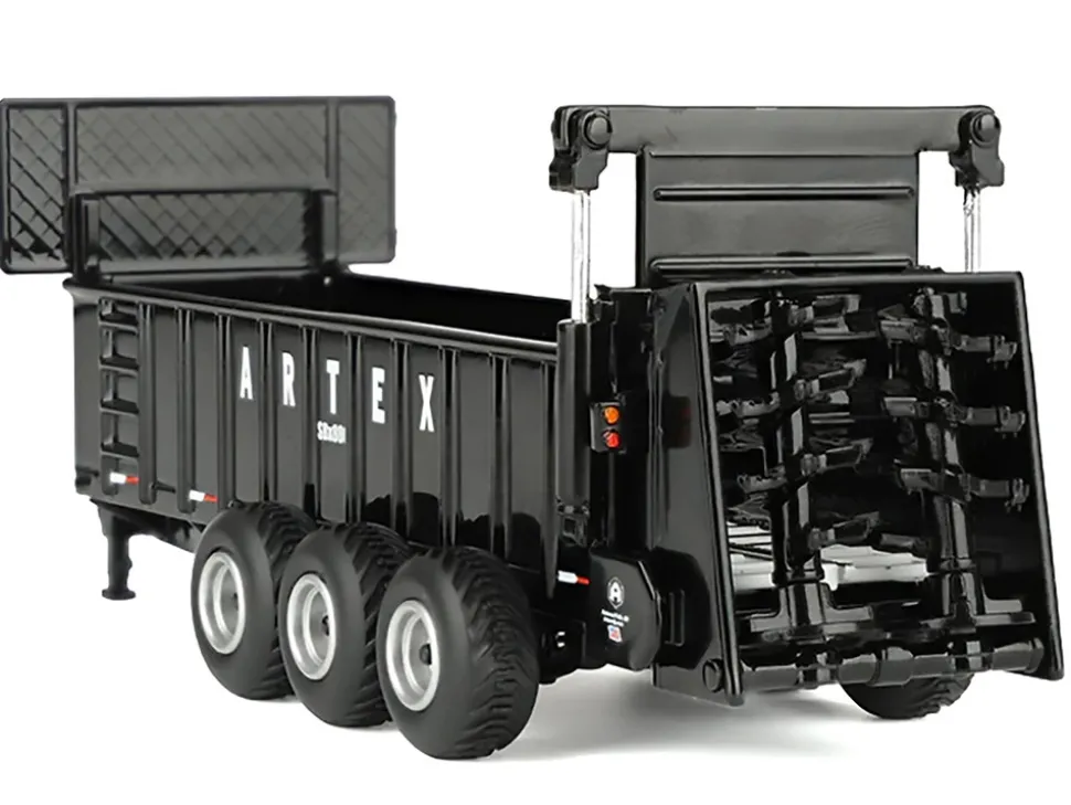 Artex SBX800 Triple Axle Spreader Black 1/64 Diecast Model by SpecCast