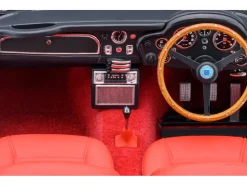 Aston Martin DB5 RHD (Right Hand Drive) Dubonnet Rosso Red Metallic 1/18 Model Car by Autoart