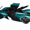 Aston Martin Valkyrie Green Metallic with Matt Black Top "Special Edition" Series 1/18 Diecast Model Car by Maisto