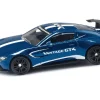 Aston Martin Vantage GT4 Blue Metallic with White Stripes Diecast Model Car Siku SK1577