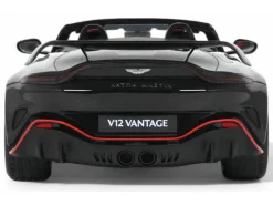 2023 Aston Martin V12 Vantage Roadster Onyx Black 1/18 Model Car by GT Spirit