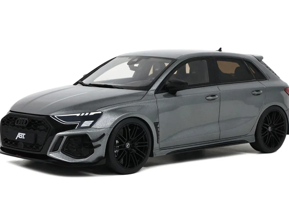 Audi ABT RS3-R Daytona Gray Metallic 1/18 Model Car by GT Spirit