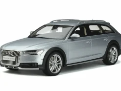 2019 Audi A6 C7 Allroad Floret Silver Metallic 1/18 Model Car GT Spirit GT354