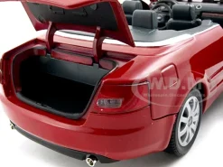 Audi A4 Red Convertible 1/18 Diecast Model Car Motormax 73148
