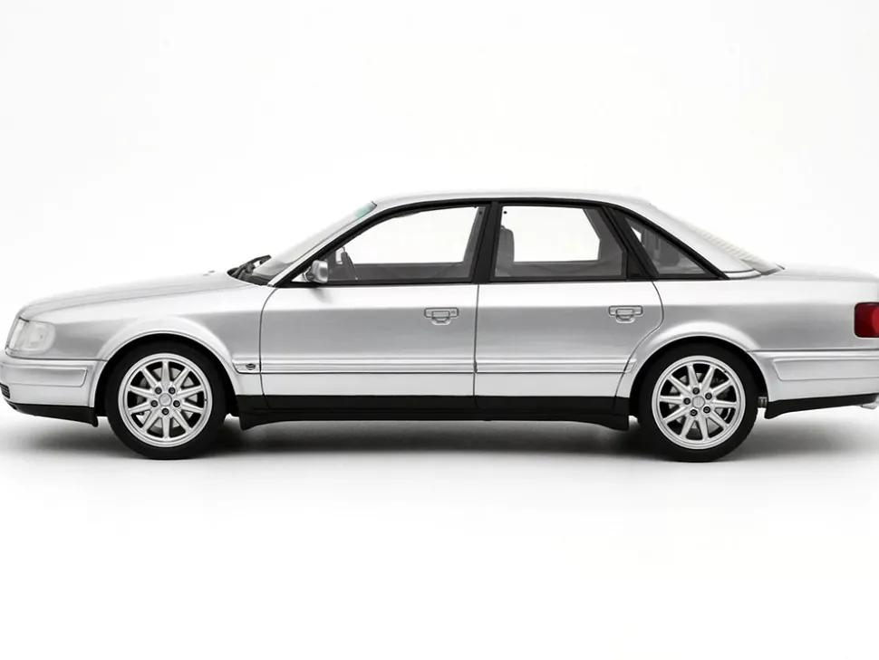 Audi S4 (C4) 4.2 V8 Crystal Silver Metallic Limited Edition to 2000 pieces Worldwide 1/18 Model Car by Otto Mobile