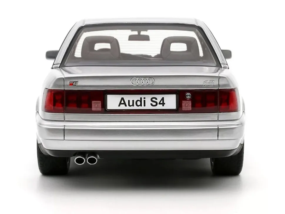 Audi S4 (C4) 4.2 V8 Crystal Silver Metallic Limited Edition to 2000 pieces Worldwide 1/18 Model Car by Otto Mobile