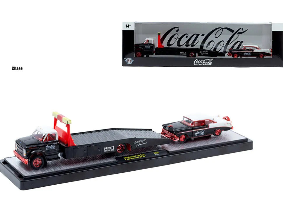 Auto Haulers "Coca-Cola" Set of 3 pieces Release 48 Limited Edition to 4800 pieces Worldwide 1/64 Diecast Models by M2 Machines