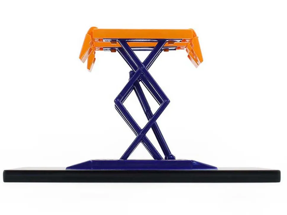 Automotive Double Scissor Lift "Union 76" Orange and Blue "Double Scissor Lifts" Series 2 1/64 Diecast Model by Greenlight