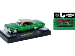 Auto-Thentics 6 piece Set Release 107 IN DISPLAY CASES Limited Edition 1/64 Diecast Model Cars by M2 Machines