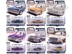 Auto World Premium 2025 Release 2 Set B of 6 pieces 1/64 Diecast Model Cars by Auto World
