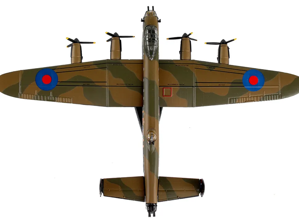 Avro Lancaster NX611 Bomber Aircraft Just Jane Royal Air Force 1/150 Diecast Model Airplane Postage Stamp PS5333-2