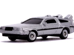 Back to the Future Time Machine 3 piece Set Nano Hollywood Rides Diecast Models Jada 31583