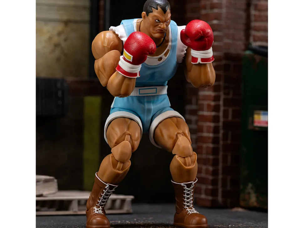 Balrog 6.5" Moveable Figure with Accessories and Alternate Head and Hands "Ultra Street Fighter II: The Final Challengers" (2017) Video Game Model by Jada