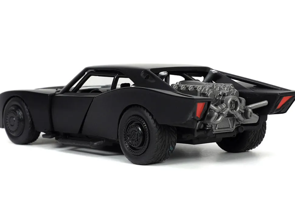 Batmobile Black "The Batman" (2022) Movie "Hollywood Rides" Series 1/32 Diecast Model Car by Jada
