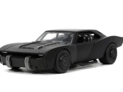 Batmobile Matt Black Batman Diecast Figurine The Batman 2022 Movie DC Comics 1/32 Diecast Model Car Jada 32042