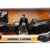 1989 Batmobile with Diecast Batman Figure 1/24 Diecast Model Car Jada 98260