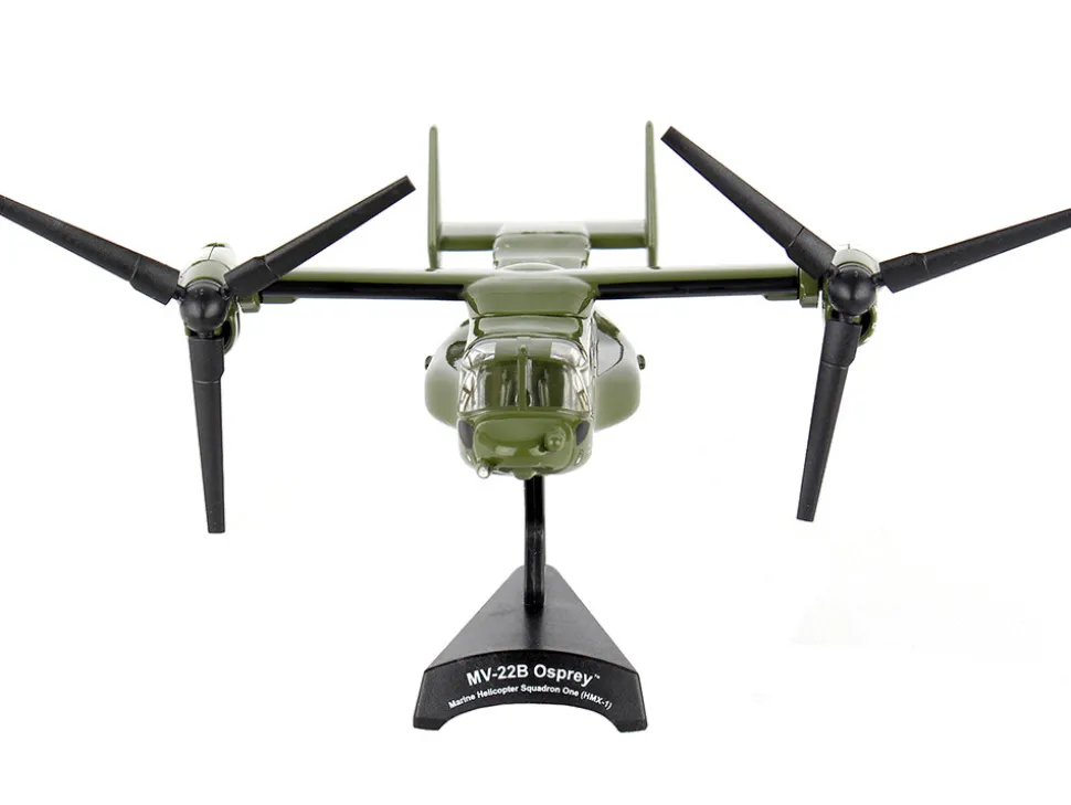 Bell Boeing MV 22B Osprey Marine Helicopter Squadron One HMX 1 United States Marine Corps 1/150 Diecast Model Postage Stamp PS5378-2