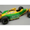 Benetton B192 #19 Alex Zanardi Test Car Formula One F1 "Spanish GP" (1992) "Mythos Series" with Display Case Limited Edition to 35 pieces Worldwide 1/18 Model Car by Tecnomodel