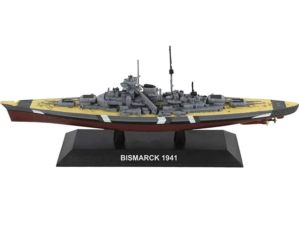 Bismarck Battleship "German Navy" (1941) "Legendary Battleships" Series 1/1250 Diecast Model by Militaria Die Cast
