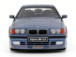 1992 BMW Alpina B6 2.8 Alpina Blue Metallic Limited Edition to 2500 pieces Worldwide 1/18 Model Car by Otto Mobile