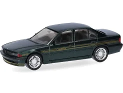 BMW Alpina B12 Green Metallic 1/87 (HO) Plastic Model Car by Herpa
