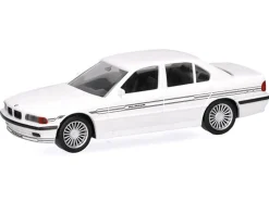 BMW Alpina B12 White 1/87 (HO) Plastic Model Car by Herpa