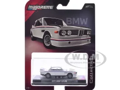 1975 BMW 3.0 CSL White with Red and Blue Stripes