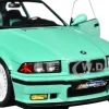1991 BMW E36 M3 "Solido Works" Mint Green with Mint Green Interior 1/18 Diecast Model Car by Solido