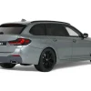2023 BMW 530E XDrive M Silver Metallic 1/18 Model Car by GT Spirit