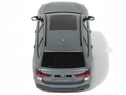 2023 BMW 530E XDrive M Silver Metallic 1/18 Model Car by GT Spirit