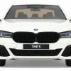 2023 BMW 545e xDrive M Sport Alpine White 1/18 Model Car by GT Spirit