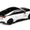 BMW i8 Liberty Walk White Black 1/64 Diecast Model Car Paragon Models PA-55151