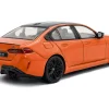 2024 BMW M5 Sedan Fire Orange III with Black Top 1/43 Diecast Model Car by Solido