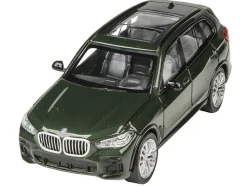 2018 BMW X5 Verde Ermes Green Metallic Sunroof 1/64 Diecast Model Car Paragon Models PA-56181
